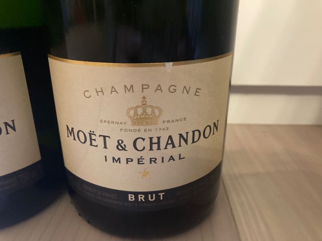 モエ・エ・シャンドン　モエ　ブリュット　アンペリアル　2本セット　セラー保管