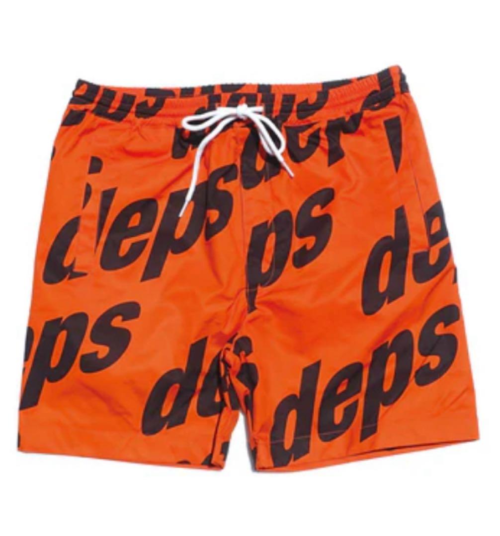 未開封！Mサイズ！deps 水陸両用ショーツ フィッシングパンツ オレンジ