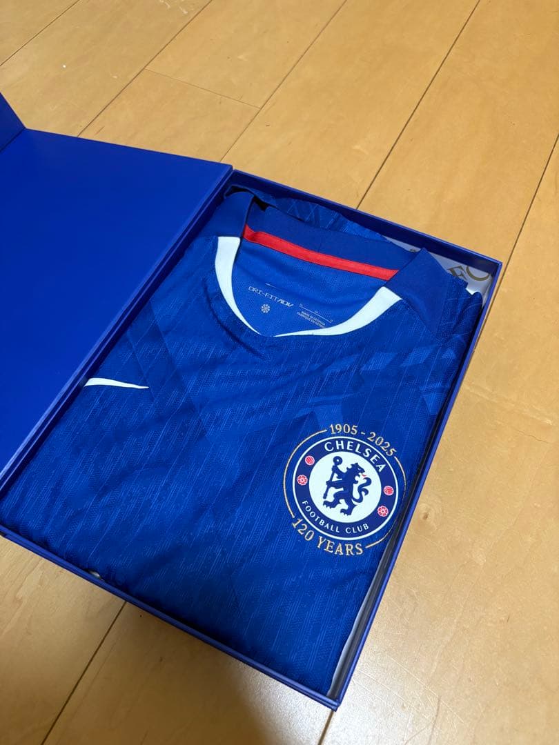 箱付き 世界1905枚限定 チェルシー 120周年限定ユニフォーム 正規品