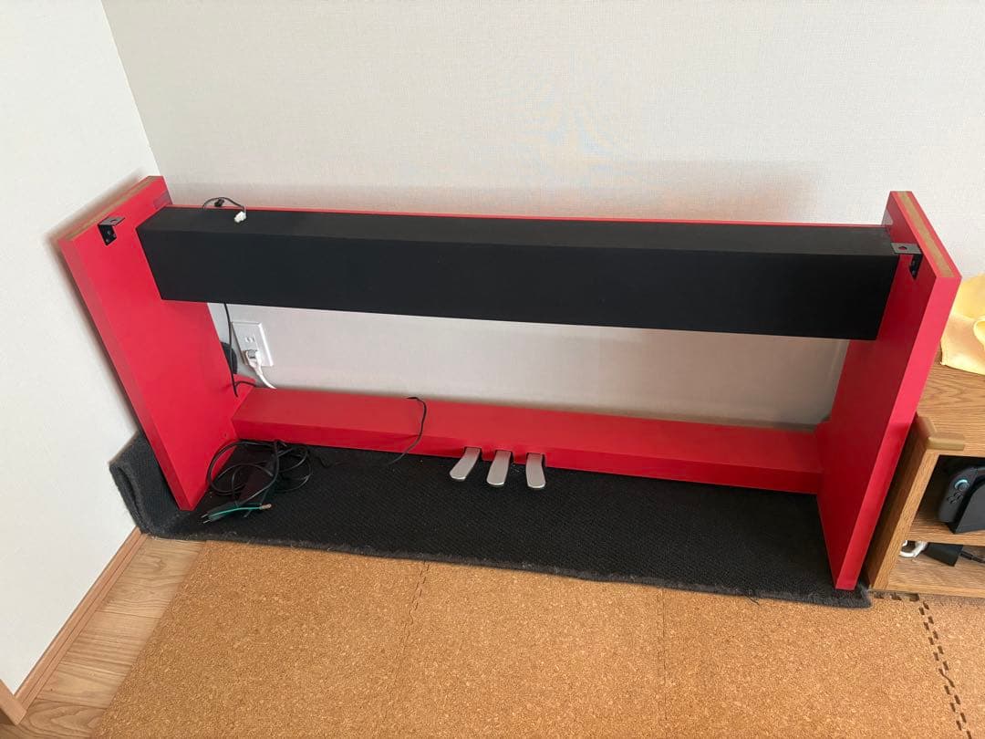 KORG コルグ　LP-350 電子ピアノ赤　88鍵盤　2010年製