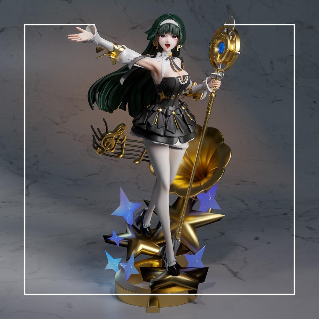 ガレージキット　ゼンレスゾーンゼロ　アストラ・ヤオ / 未塗装未組立　ゼンゼロ