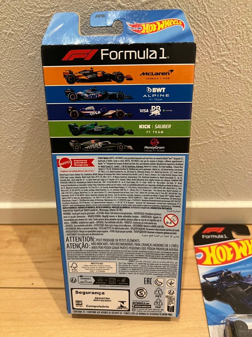 ホットウィール　2024 Formula 1 マクラーレン 　ベンツ　ハース　他