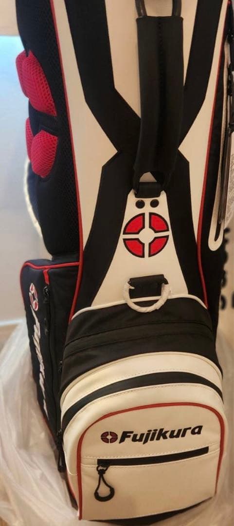 新品未使用❣️Fujikura☆スタンド付き☆キャディバッグ
