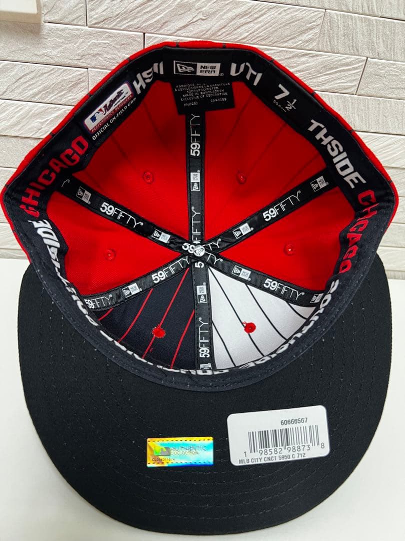 レア日本未発売 ニューエラ シカゴホワイトソックス シティコネクト7 1/2