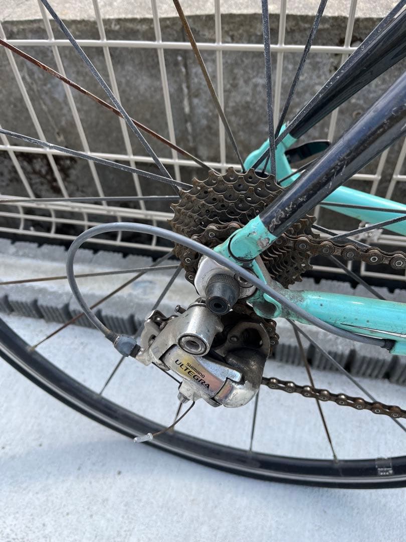 Bianchi ロードバイク ターコイズ/ホワイト