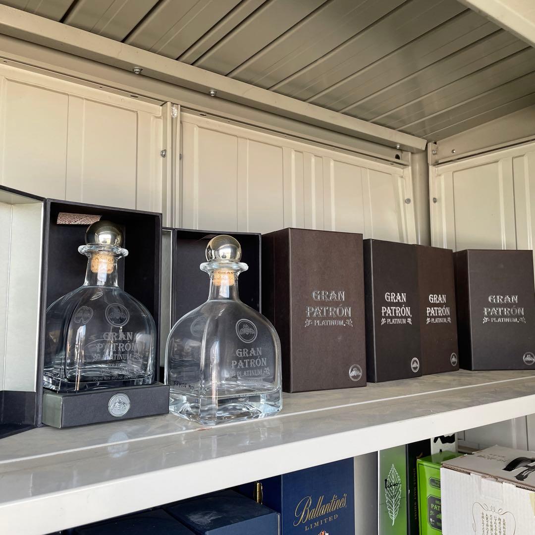 GRAN PATRÓN PLATINUM テキーラ 750ml 6箱　空き瓶2点