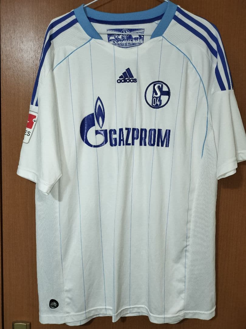 シャルケ04 11/13 アウェイ ユニフォーム #22 内田篤人 XLサイズ