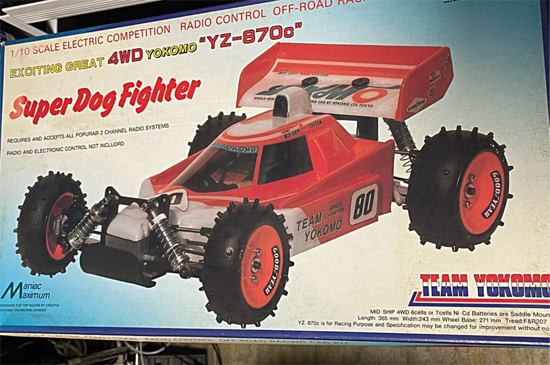 ヨコモ　RC スーパードッグファイター　未走行車