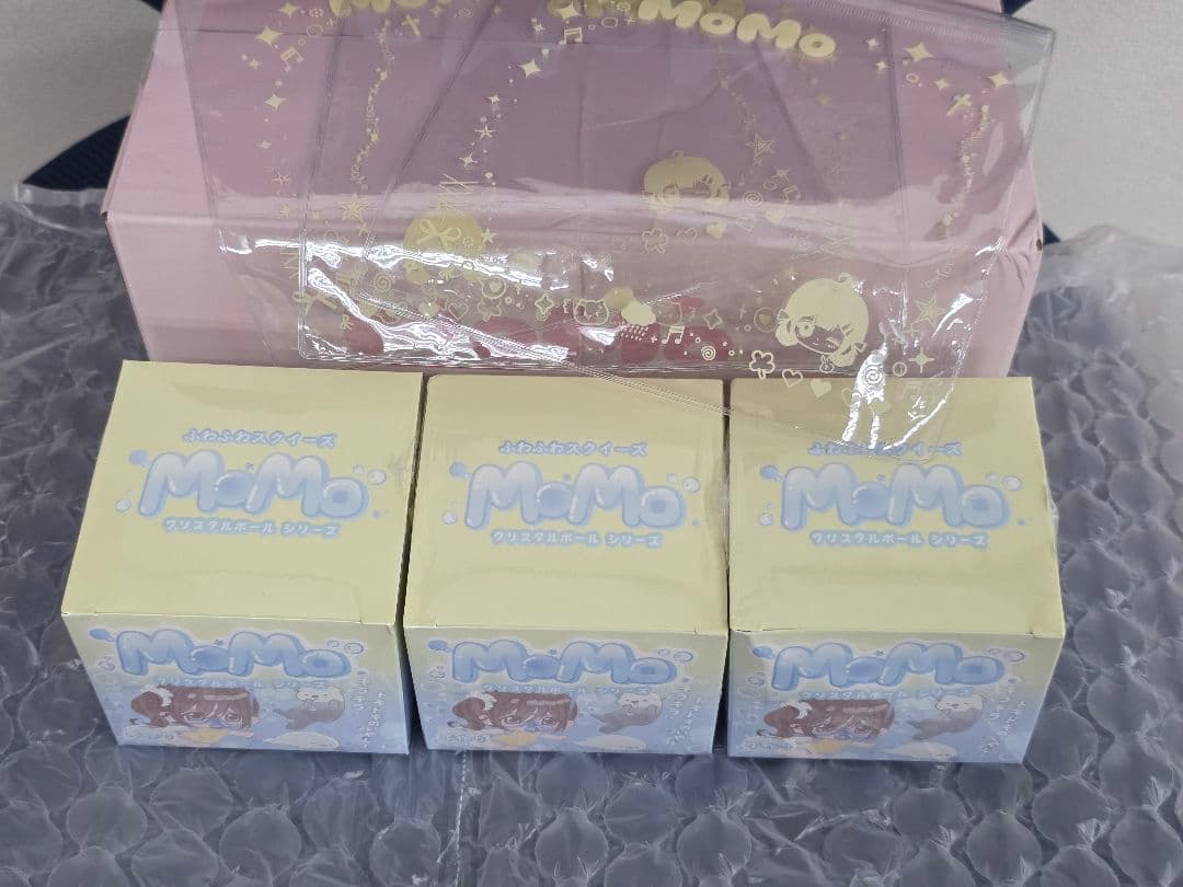 即日発送【3個未開封】海洋シリーズ 第1弾 MOMO クリスタル スクイーズ