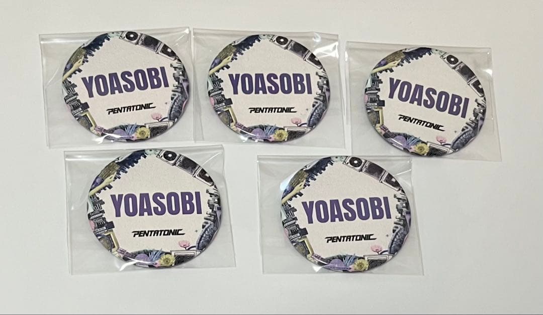 PENTATONIC YOASOBI 缶バッジ 5枚