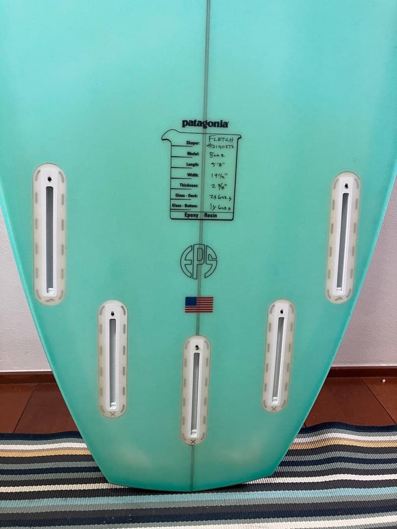 パタゴニア ＦＣD WILDBOAR5'8\" elephantshoe