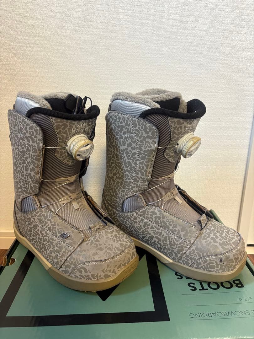 HAVEN スノーボードブーツ BOAシステム グレー K2 24.5 ケーツー