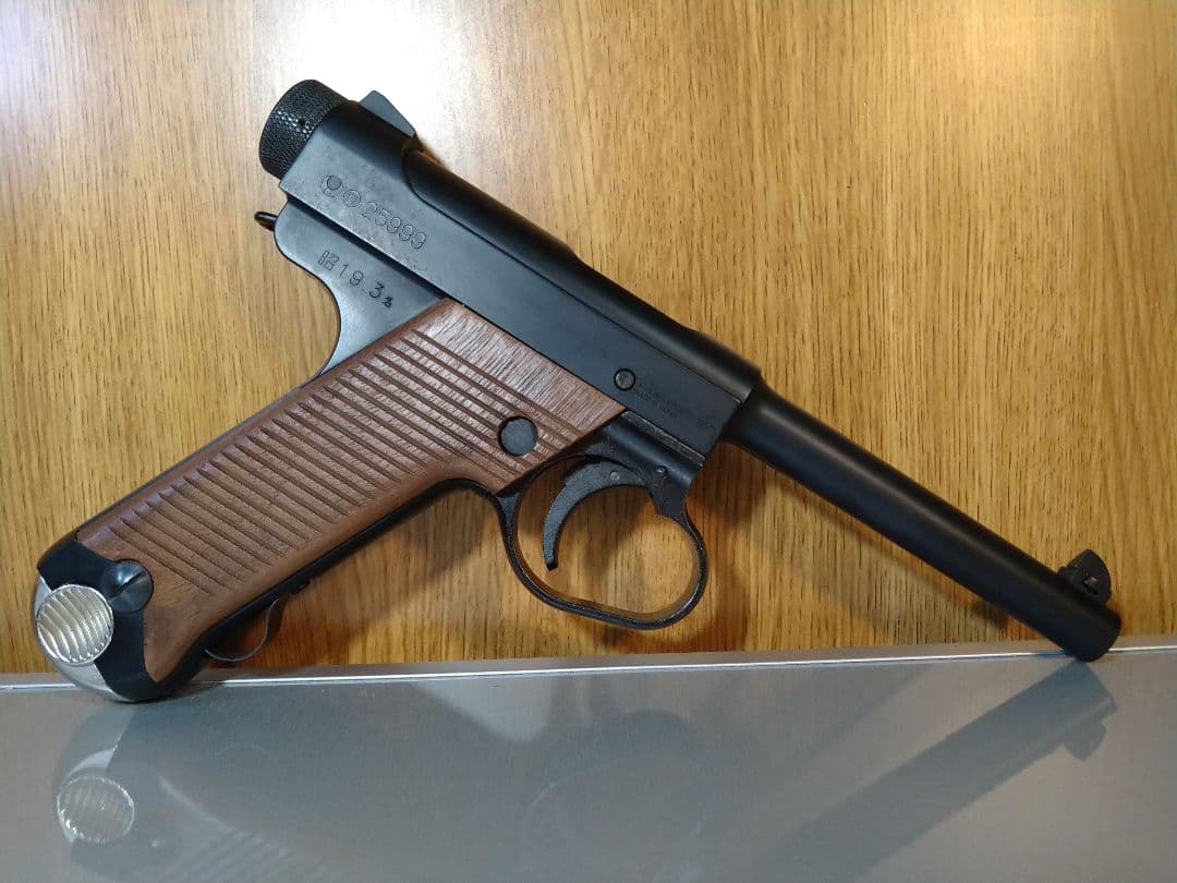 激レア極美品！マルシン　南部十四年式後期型　８mmBB弾仕様　快調ガスブロ漏無！