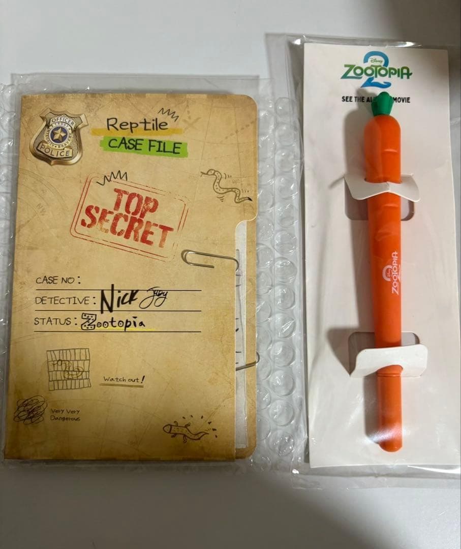 ズートピア2 映画 入場者特典 韓国限定 5週目 1セット