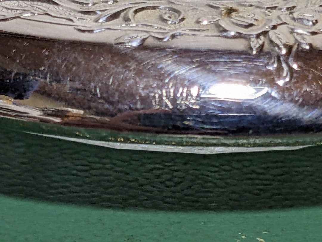 ♦純銀製コースター 田中貴金属直営店 銀座山崎 共箱 栞入 資産形成