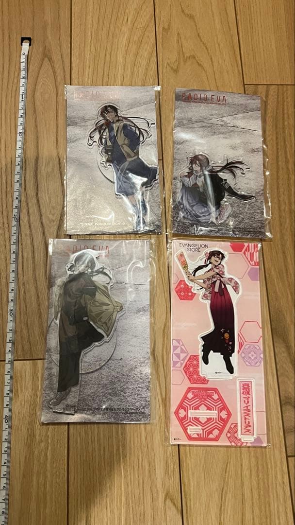 エヴァンゲリオン マリ アクリルスタンド RADIO EVA 4個セット