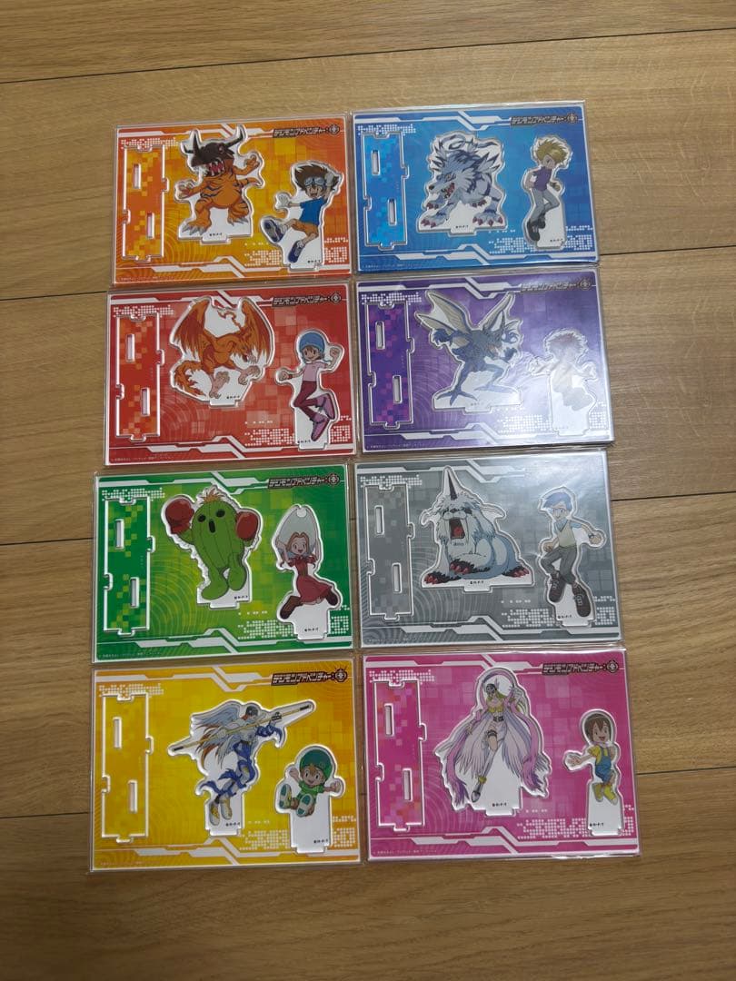 デジモンアドベンチャー: ジョイントアクリルスタンド 全8種 太一 ヤマト