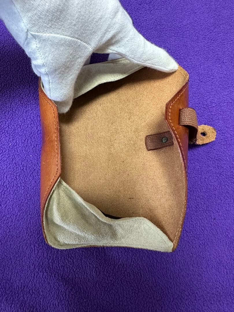 ✨希少✨エムピウ ペンケース rotoloロトロ （コニャック）