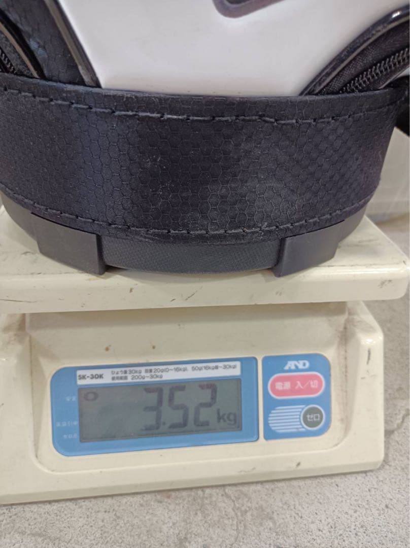 [F1879] JACK BUNNY キャディバッグ※欠損部分あり