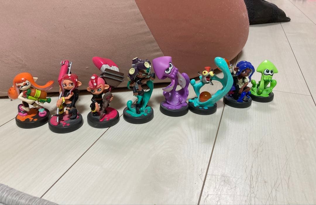 スプラトゥーン アミーボ Splatoon amiibo 8体セット 任天堂