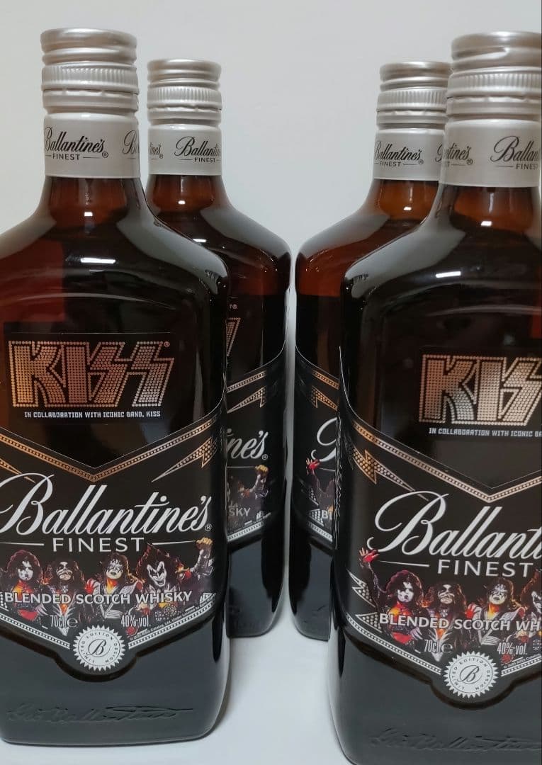 Ballantine's Finest KISSコラボ　 4本セット