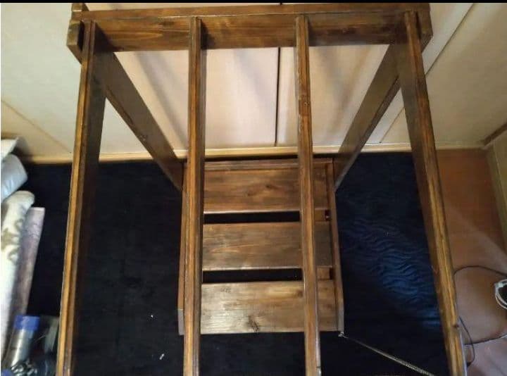 no.10ヴィンテージ風　サ－フボードラック　ボードスタンド　鹿島～大洗手渡し