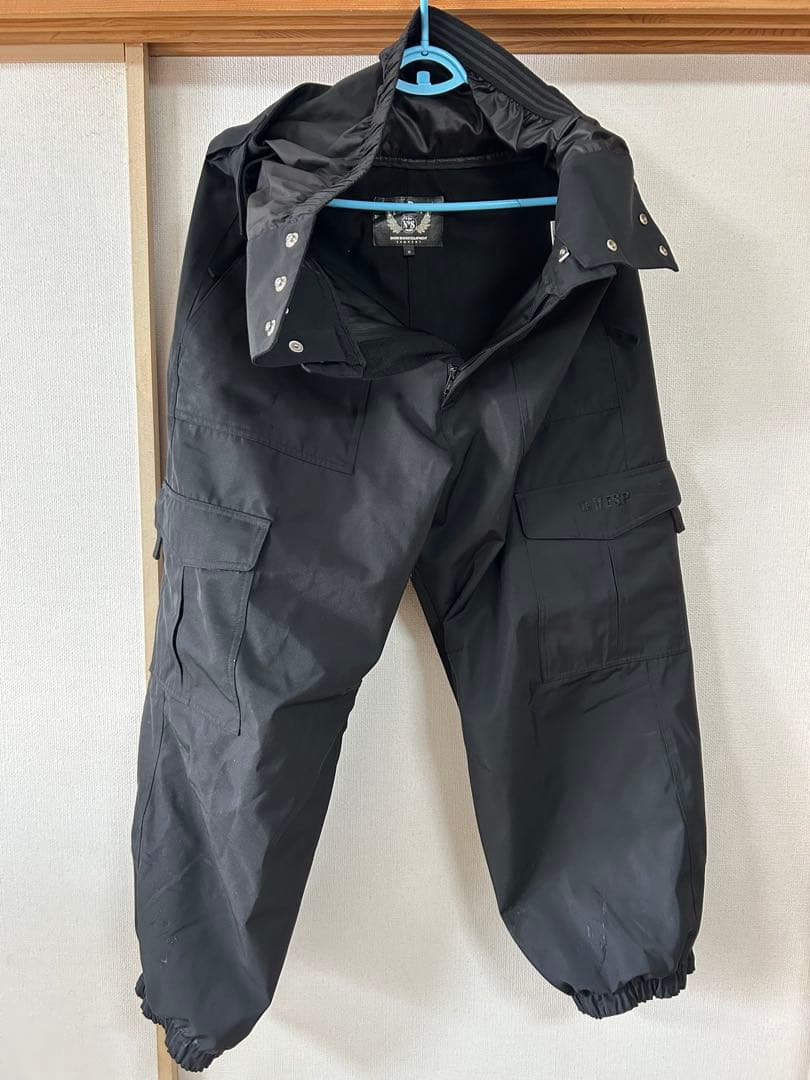 VESP ベスプ　スノーボードウェア　ブラック　パンツ