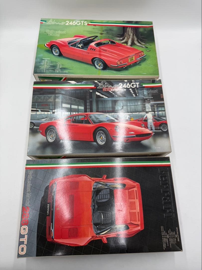 FUJIMI フジミ　フェラーリ　プラモデル　246GT 288GTO
