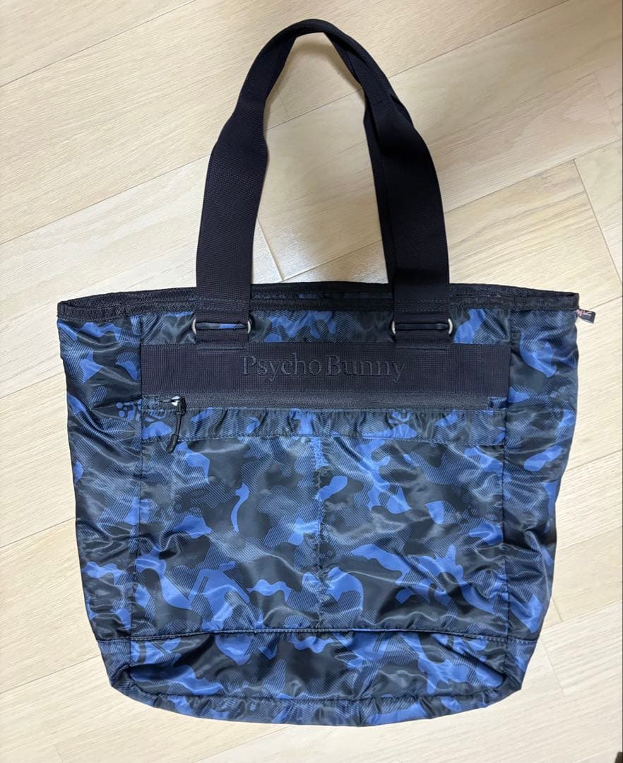【セット】サイコバニー　迷彩柄トートバッグ &カートバッグ　ゴルフ