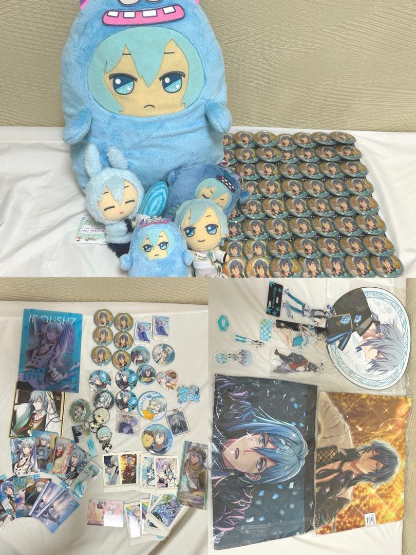 【値下げ中】アイナナ 四葉環セット アクスタ 缶バ62個 デカもんぬい うちわ等