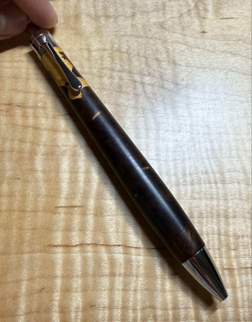 工房楔 ボールペン デザートアイアンウッド ツートン