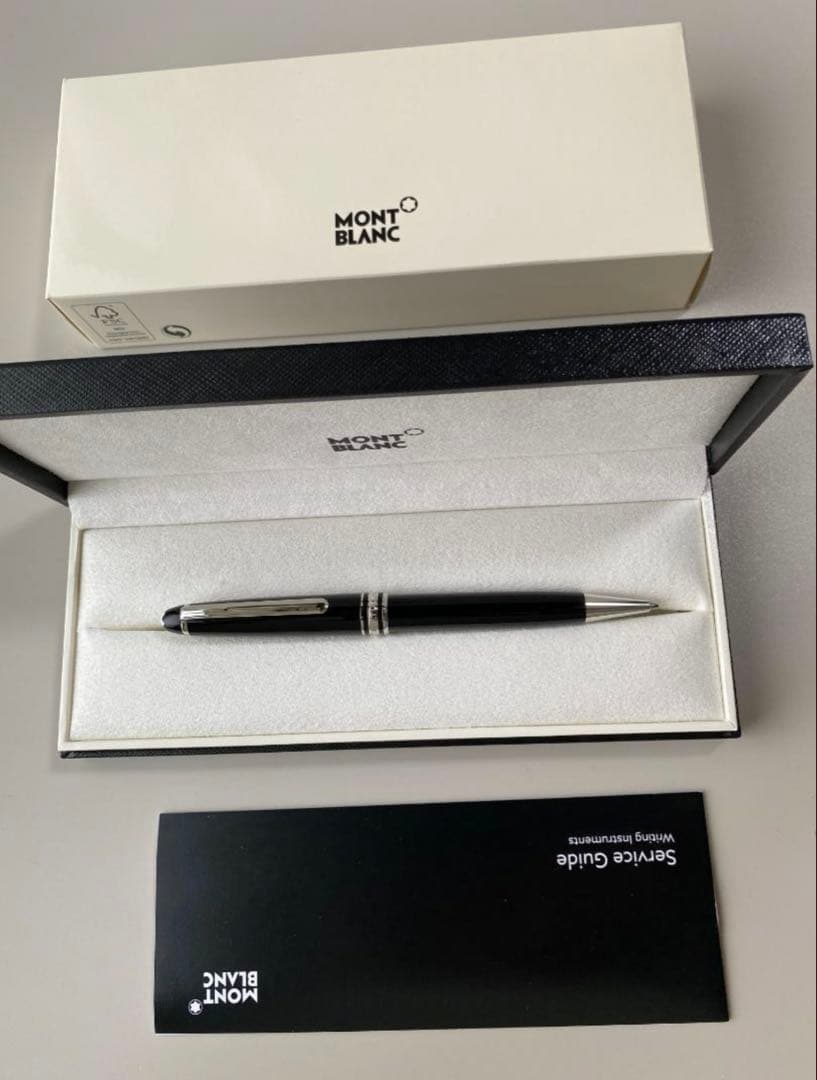 モンブラン プラチナライン P164 プラチナｘブラック ボールペン