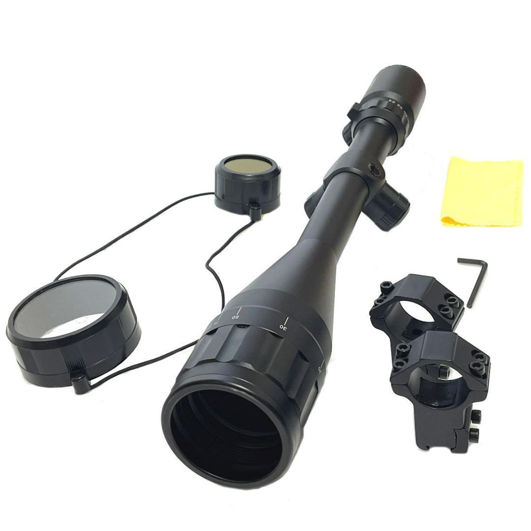 Bestsight製 実銃用 スコープ 24倍 6-24x50 11mmリング付