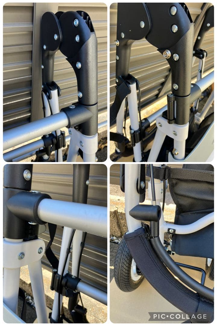 エアバギー ブレーキモデル ホワイトフレーム 一度使用