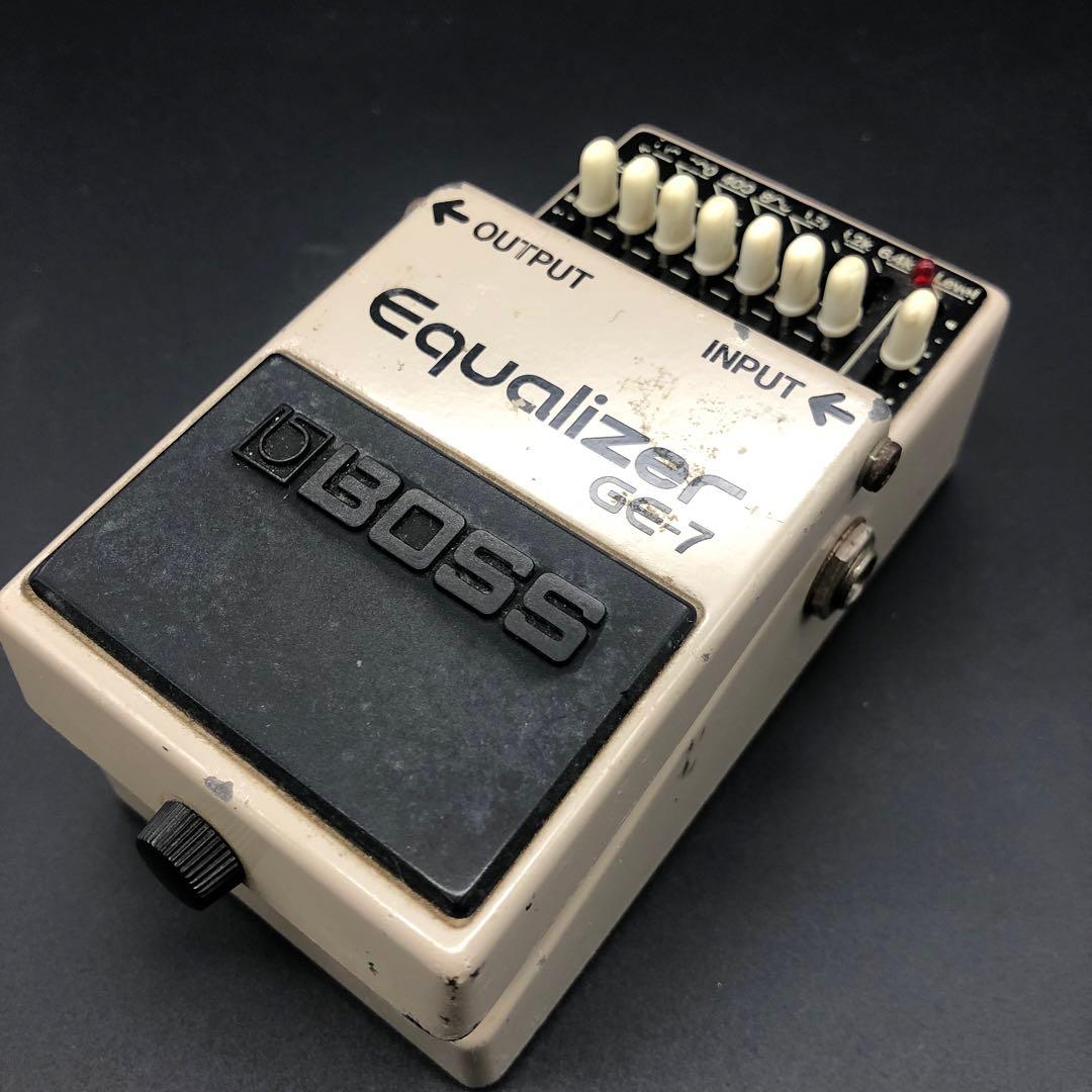 【通電確認済】ギター　エフェクター　BOSS GE-7 Equalizer