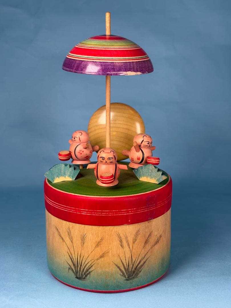 こけし　木地人形　広井道顕工人