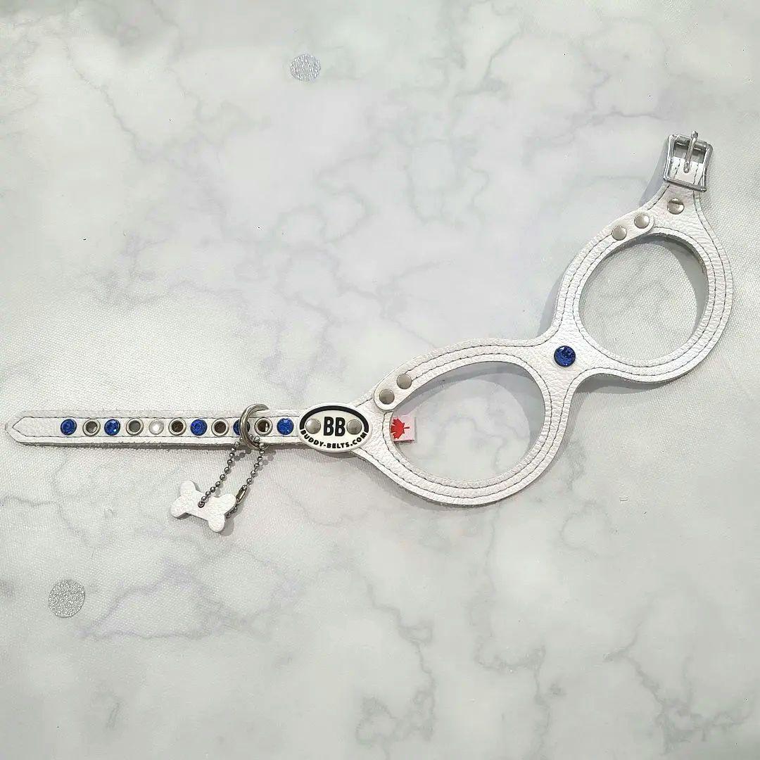 BUDDYBELT #2.5 白 スワロ付 美品 バディベルト バディーベルト