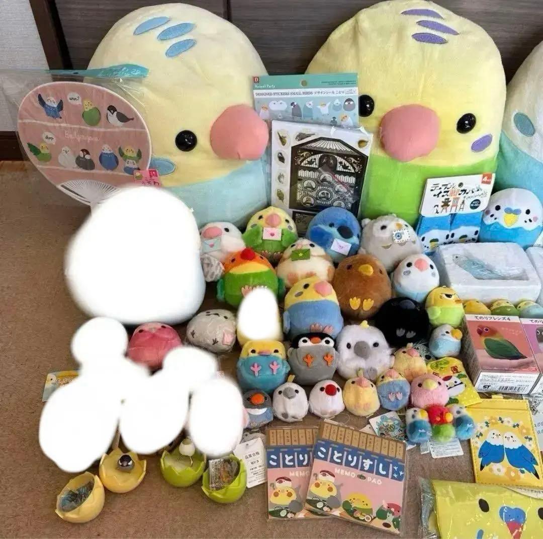ことり隊　インコグッズ　セキセイインコ　70点　まとめ売り