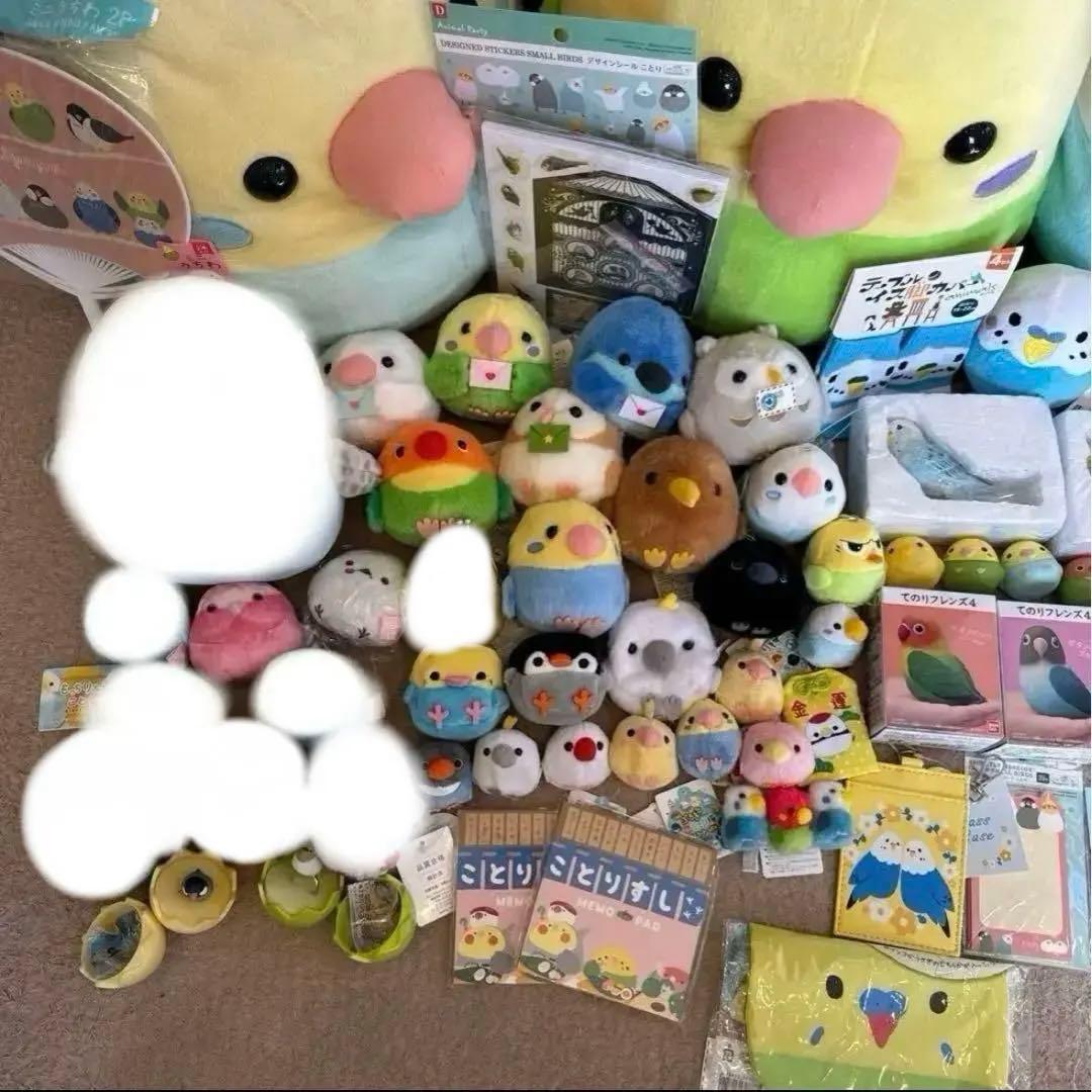 ことり隊　インコグッズ　セキセイインコ　70点　まとめ売り
