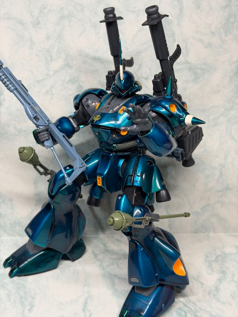 ガンプラMG/MS-18E ケンプファー　塗装済み完成品