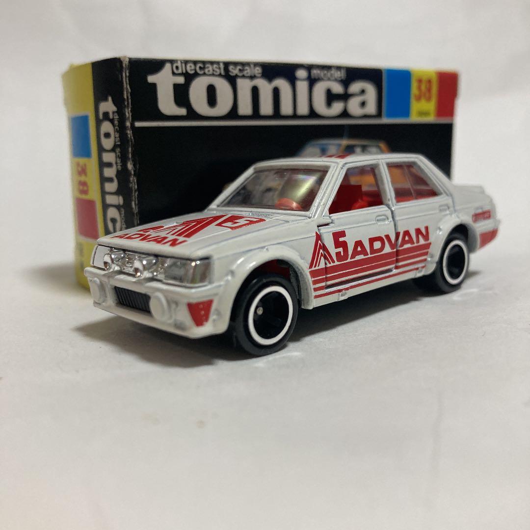 トミカ　三菱ランサーターボです。ADVAN 輸出仕様