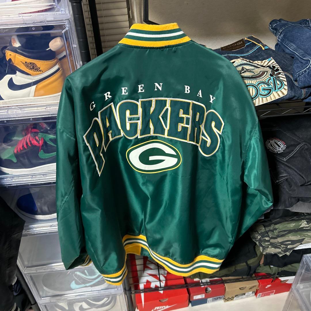 GREEN BAY PACKERS ジャケット サテン