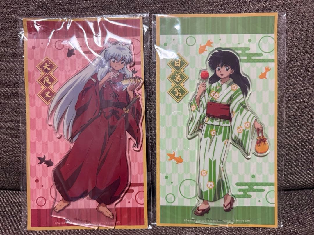 上海 夏祭り アクリルスタンド 犬夜叉 かごめ セット