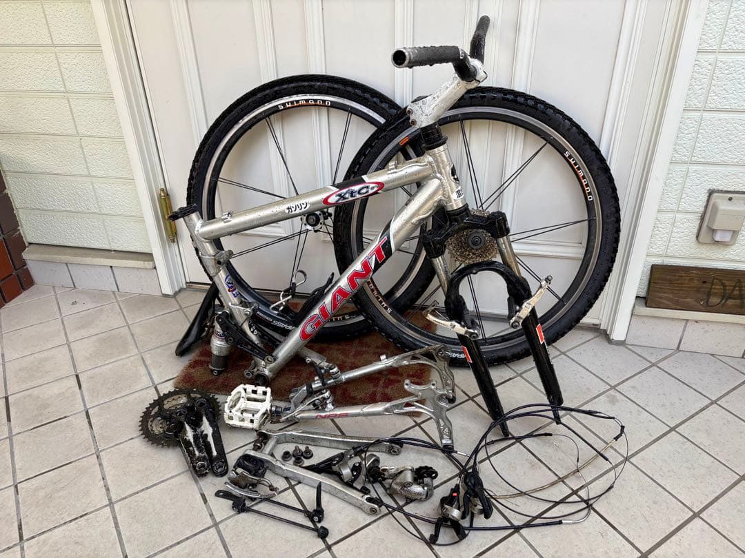 ビンテージMTB OLD MTB GIANT XTC970 フルサス DEORE