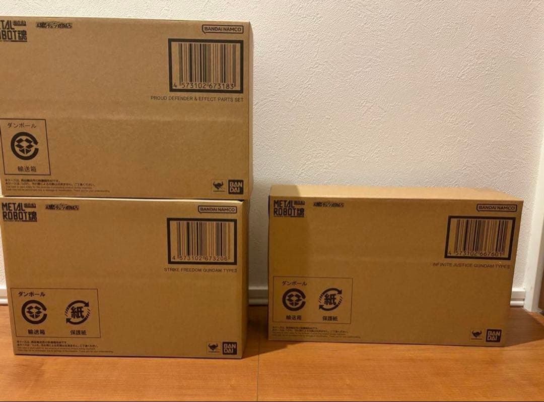 メタルロボット魂　3点セット　新品