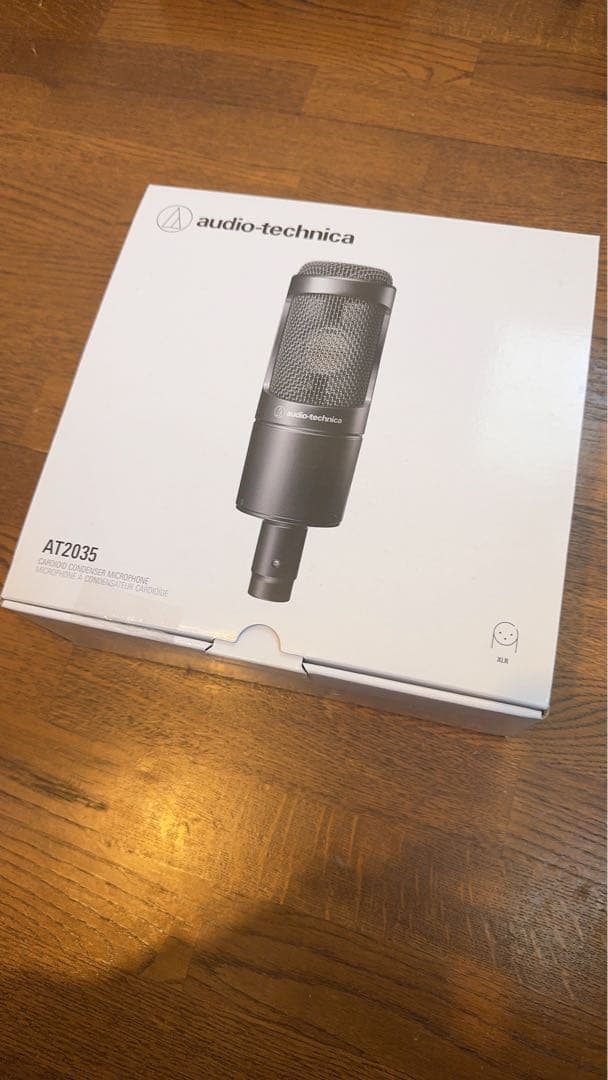 【美品】audio-technica AT2035 コンデンサーマイク