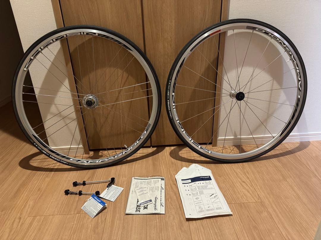 【希少】Campagnolo khamsin シルバー クリンチャーホイール