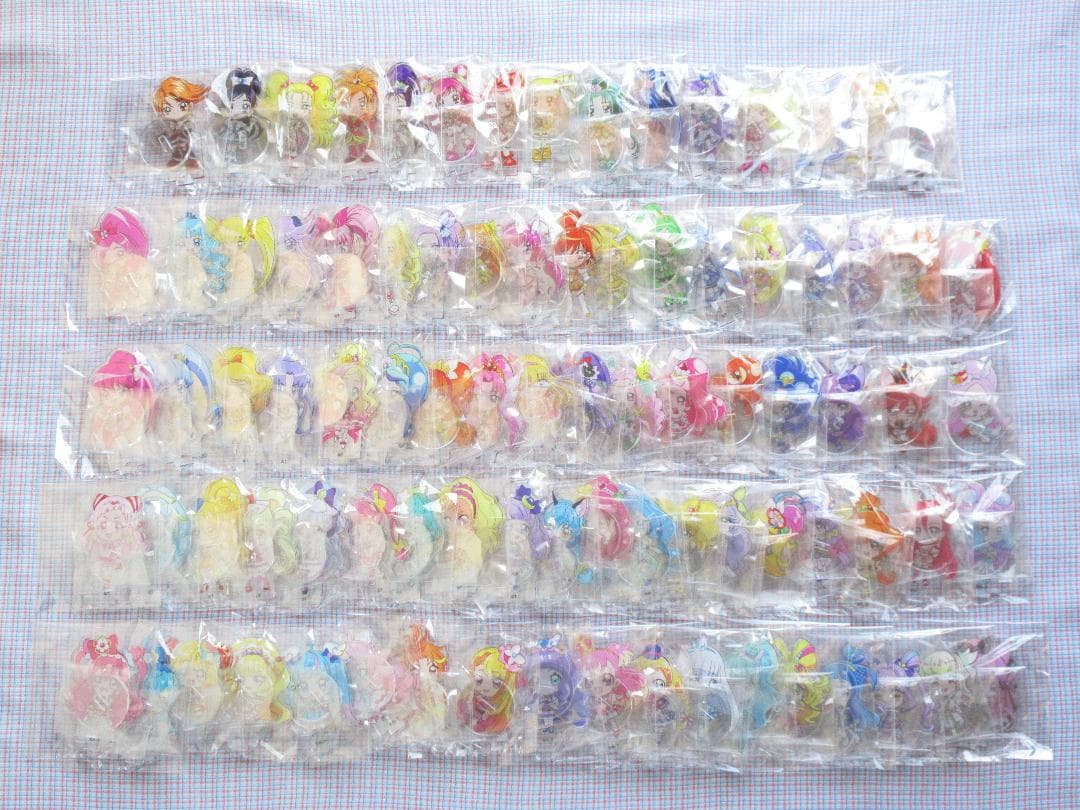 プリキュアストア 特典ミニアクリルスタンド 全87種 フルコンプ 非売品