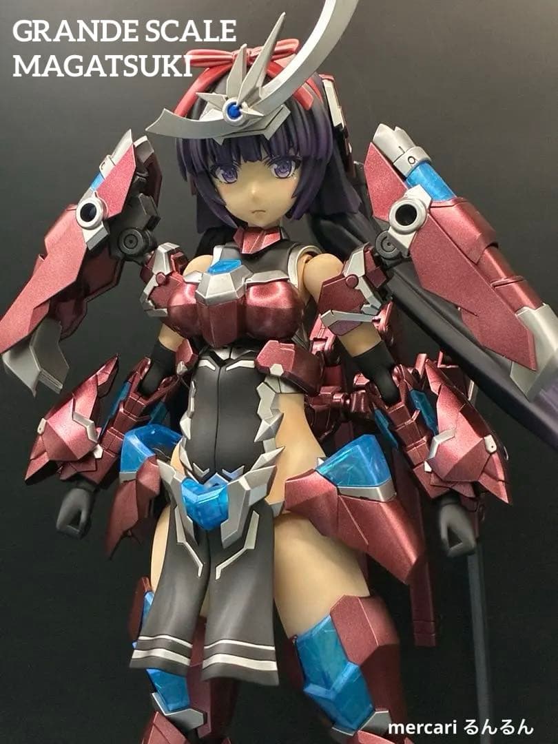 フレームアームズガール グランデスケール マガツキ塗装完成品