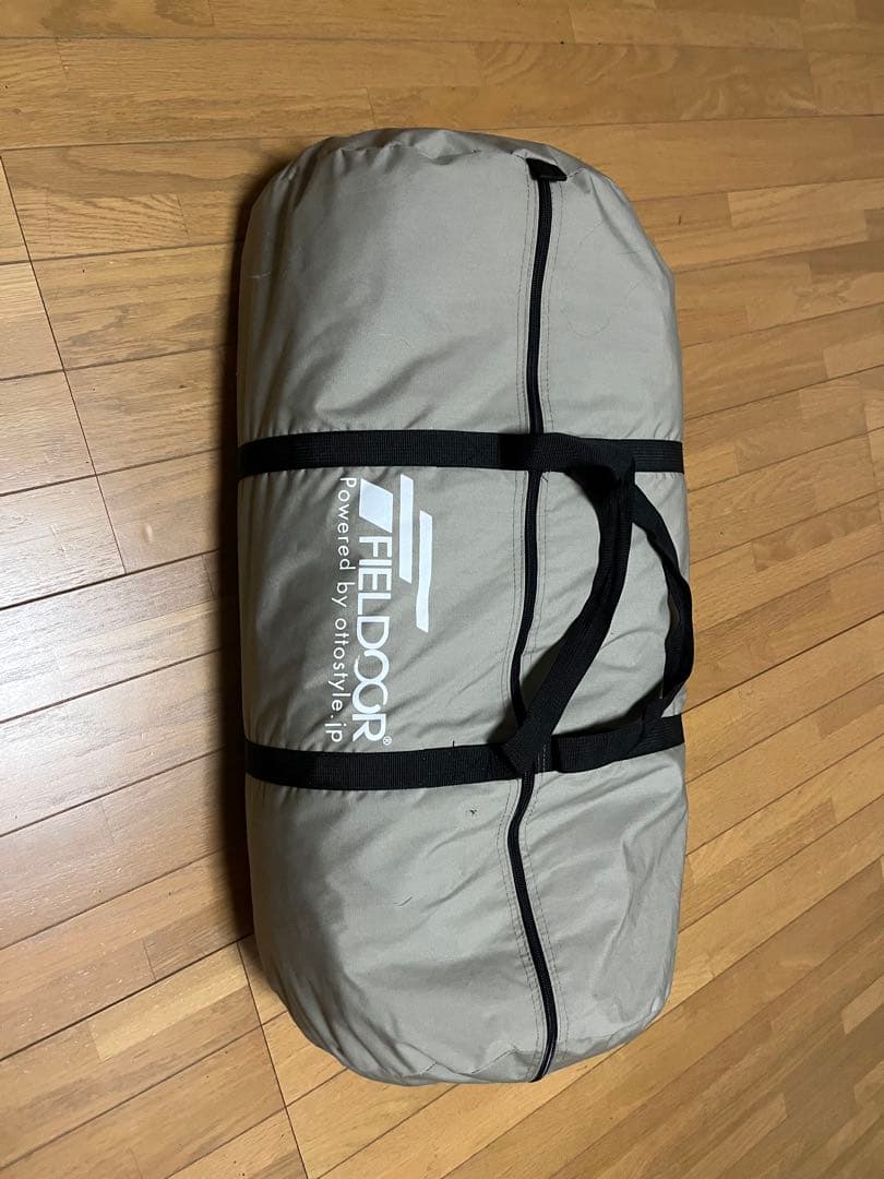 ワンポールテント 専用グランドシート付 4人用 ポリコットン FIELDOOR